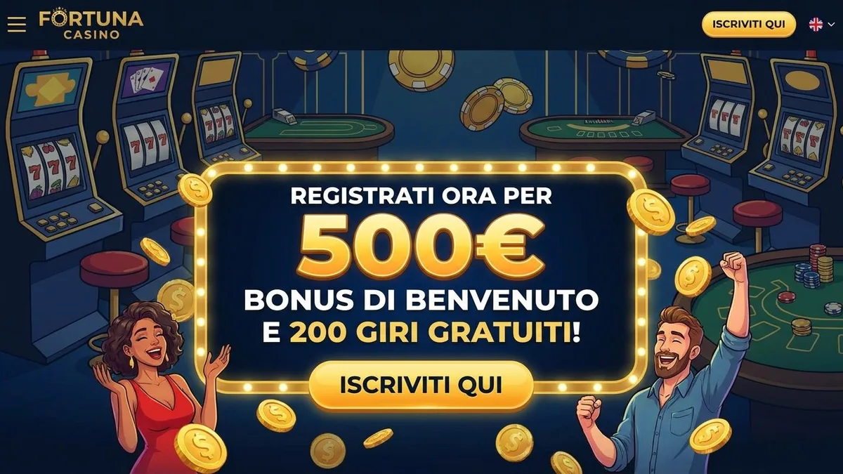 Registrazione con bonus su 20bet